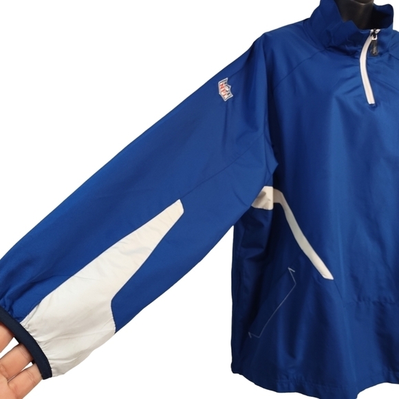 NFL Reebok Indianapolis Colts Men's Pullover Windbreaker Jacket Size XL - Picture 5 of 10